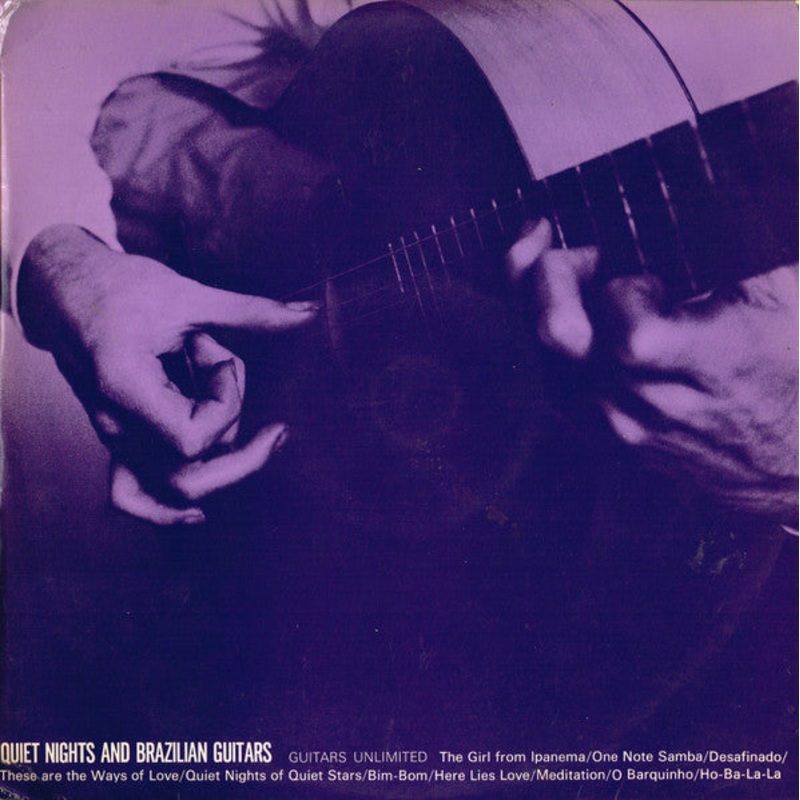 Guitars Unlimited  – Quiet Nights And Brazilian Guitars (LP, Album, Club) (Very Good Plus (VG+))