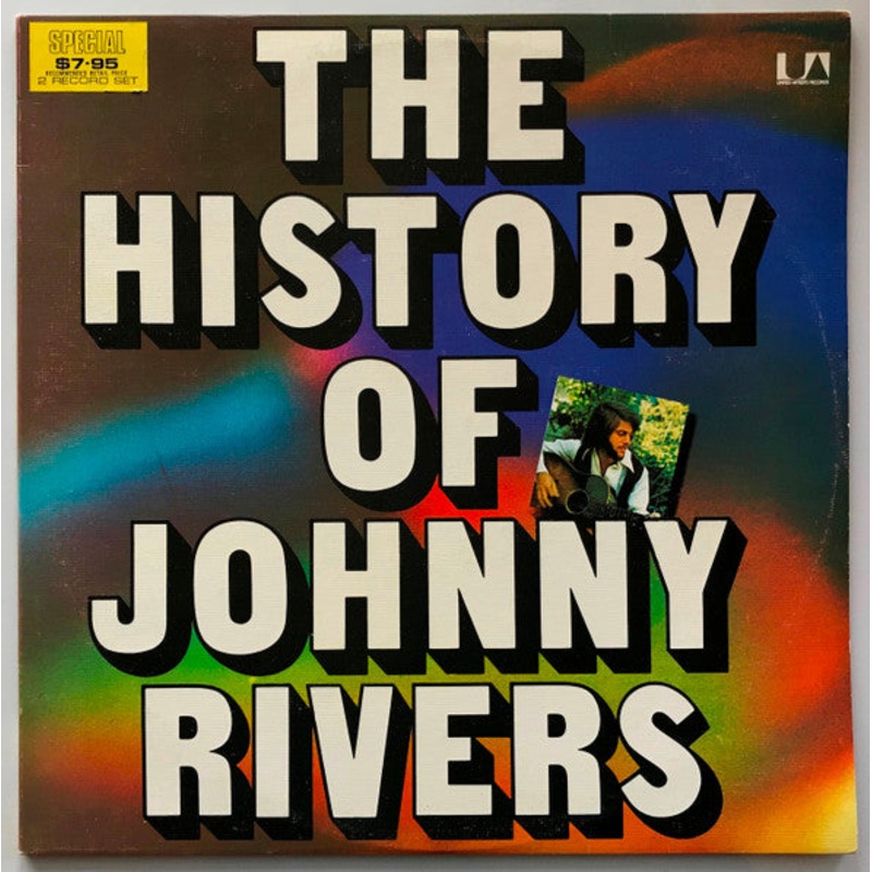 Johnny Rivers – The History Of Johnny Rivers (2xLP, Comp) (Very Good Plus (VG+))