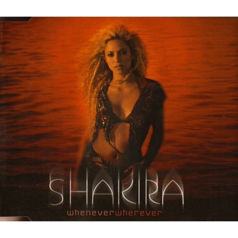 Shakira – Whenever, Wherever (CD, Single) (Very Good Plus (VG+))