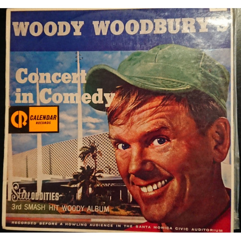 Woody Woodbury – Woody Woodbury’s Concert In Comedy (LP, Mono, RE) (Very Good Plus (VG+))