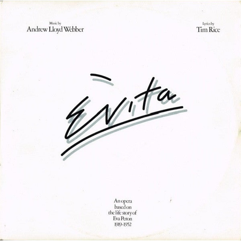 Andrew Lloyd Webber, Tim Rice – Evita (2xLP, Album) (Very Good (VG))