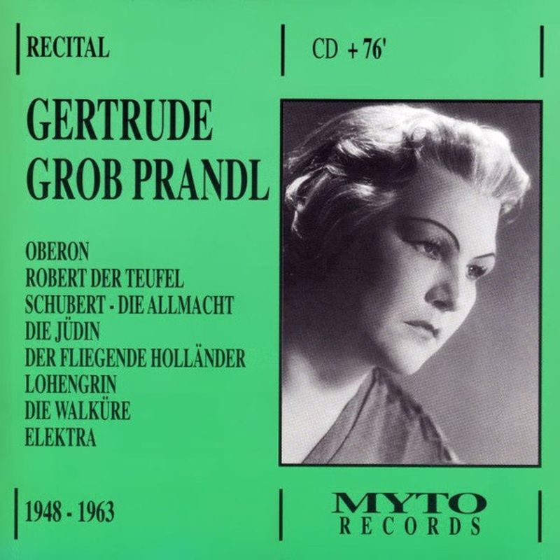 Gertrude Grob-Prandl – 1948-1963 (CD, Comp, Mono) (Near Mint (NM or M-))