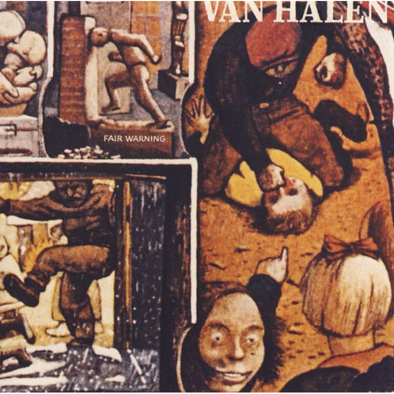 Van Halen – Fair Warning (HDCD, Album, RE, RM) (Very Good Plus (VG+))