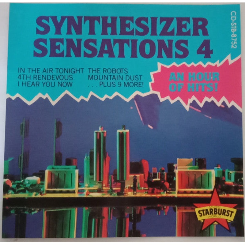 Galactic Sounds Unlimited – Synthesizer Sensations 4 (CD, Comp) (Very Good Plus (VG+))