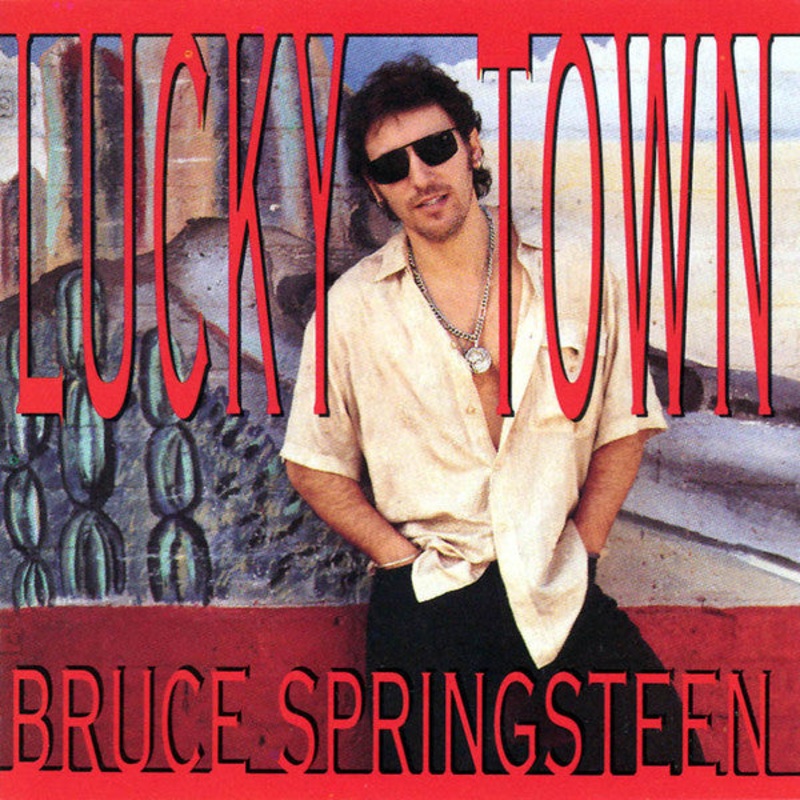 Bruce Springsteen – Lucky Town (CD, Album) (Very Good Plus (VG+))