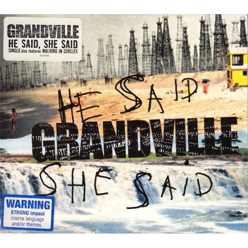 Grandville  – He Said She Said (CD, Single) (Very Good (VG))