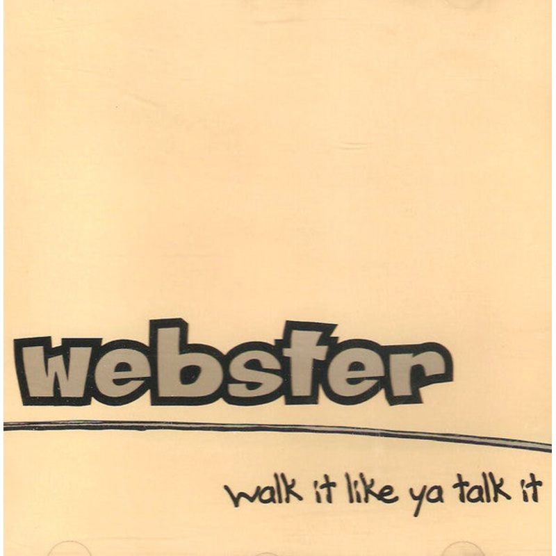 Webster  – Walk It Like Ya Talk It (CD, EP) (Very Good Plus (VG+))