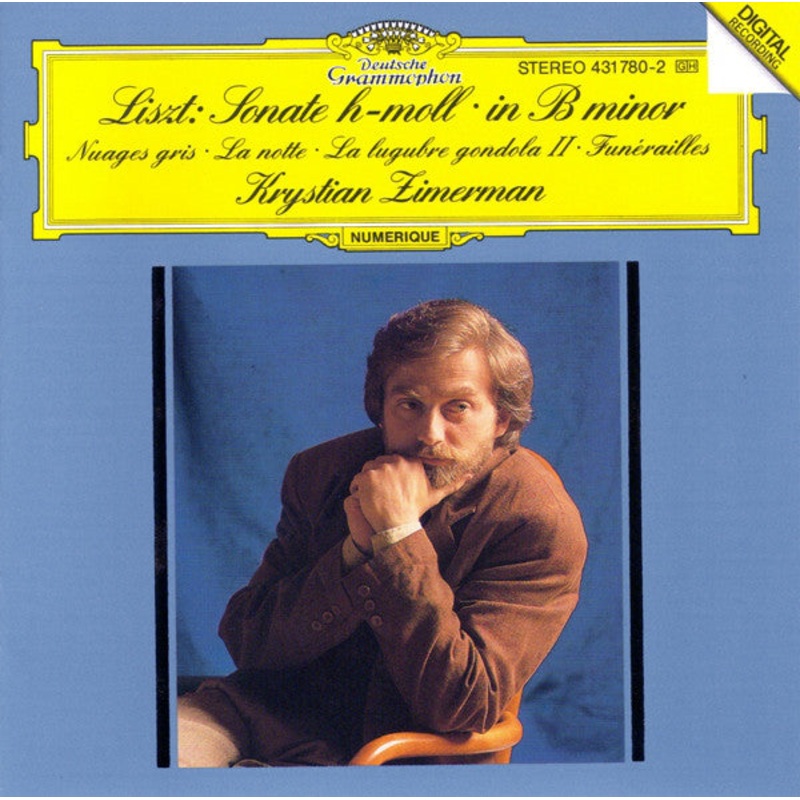 Franz Liszt, Krystian Zimerman – Sonate H-Moll = In B Minor  Nuages Gris  La Notte  La Lugubre Gondola II  Funrailles (CD, Album, RE) (Very Good (VG))