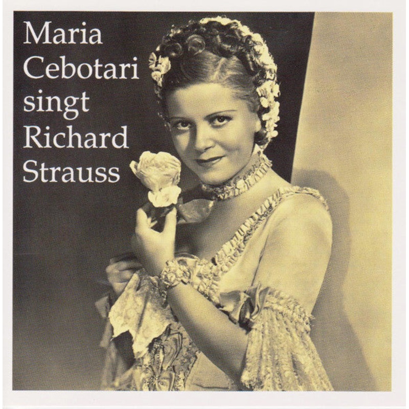 Maria Cebotari – Maria Cebotari Singt Richard Strauss (CD, Comp, Mono, RM) (Very Good Plus (VG+))