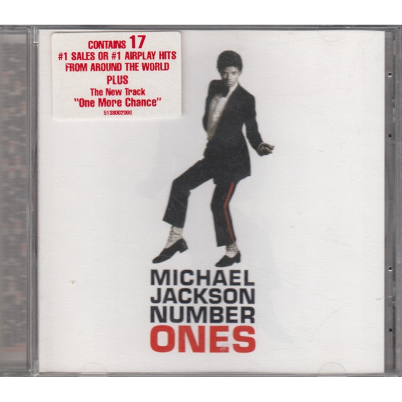 Michael Jackson – Number Ones (CD, Album, Comp, Off) (Very Good (VG))