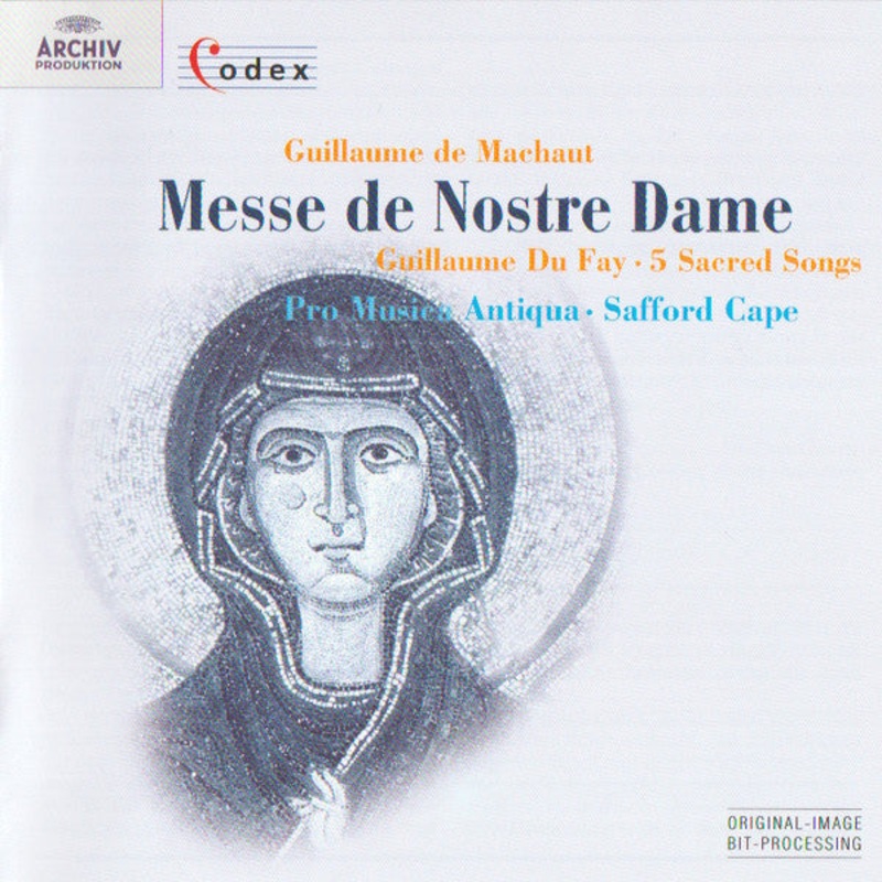 Pro Musica Antiqua*, Safford Cape, Guillaume de Machaut, Lonin, Protin, Guillaume Du Fay* – Messe De Nostre Dame (CD, Album, Mono, RM, RP) (Very Good Plus (VG+))