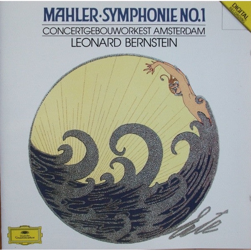 Mahler* – Concertgebouworkest Amsterdam*, Leonard Bernstein – Symphonie No. 1 (CD, Album) (Very Good Plus (VG+))