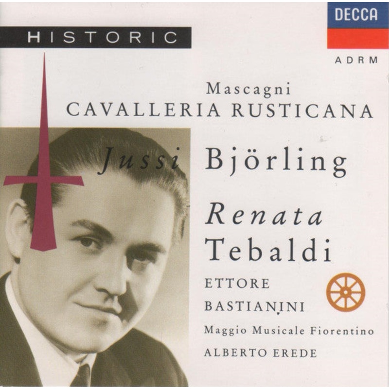 Mascagni* – Jussi Bjrling, Renata Tebaldi, Ettore Bastianini, Maggio Musicale Fiorentino*, Alberto Erede – Cavalleria Rusticana (CD, Album, RE) (Mint (M))