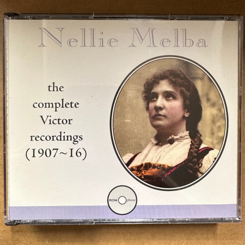 Nellie Melba – The Complete Victor Recordings (1907-16) (3xCD, Comp, Box) (Very Good Plus (VG+))