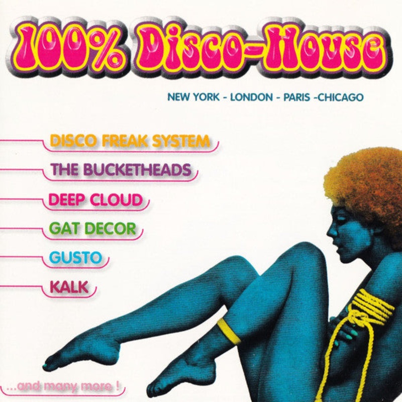 Various – 100 % Disco-House (2xCD, Comp) (Very Good Plus (VG+))