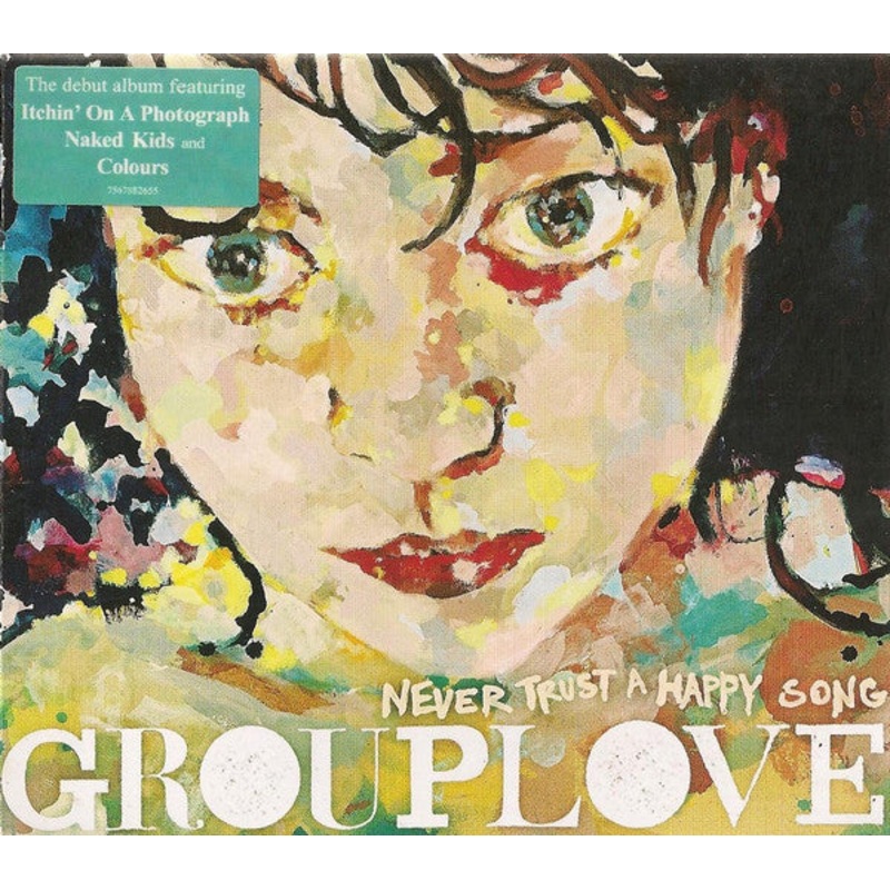 Grouplove – Never Trust A Happy Song (CD, Album) (Very Good (VG))