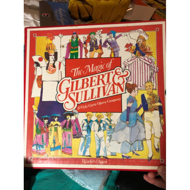 D’Oyly Carte Opera Company – The Magic Of Gilbert & Sullivan (Box, Comp + 6xLP) (Very Good Plus (VG+))