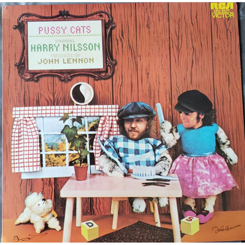 Harry Nilsson – Pussy Cats (LP) (Very Good (VG))