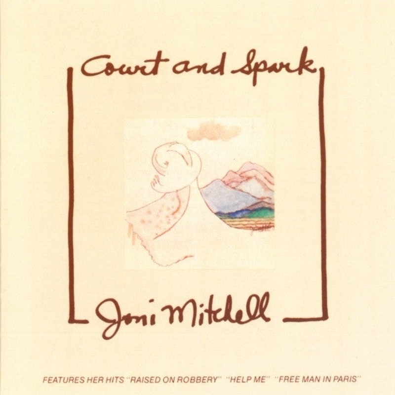 Joni Mitchell – Court And Spark (CD, Album, RE, SCR) (Very Good Plus (VG+))