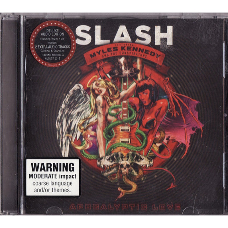 Slash Featuring Myles Kennedy And The Conspirators – Apocalyptic Love (CD, Album, Dlx) (Very Good Plus (VG+))