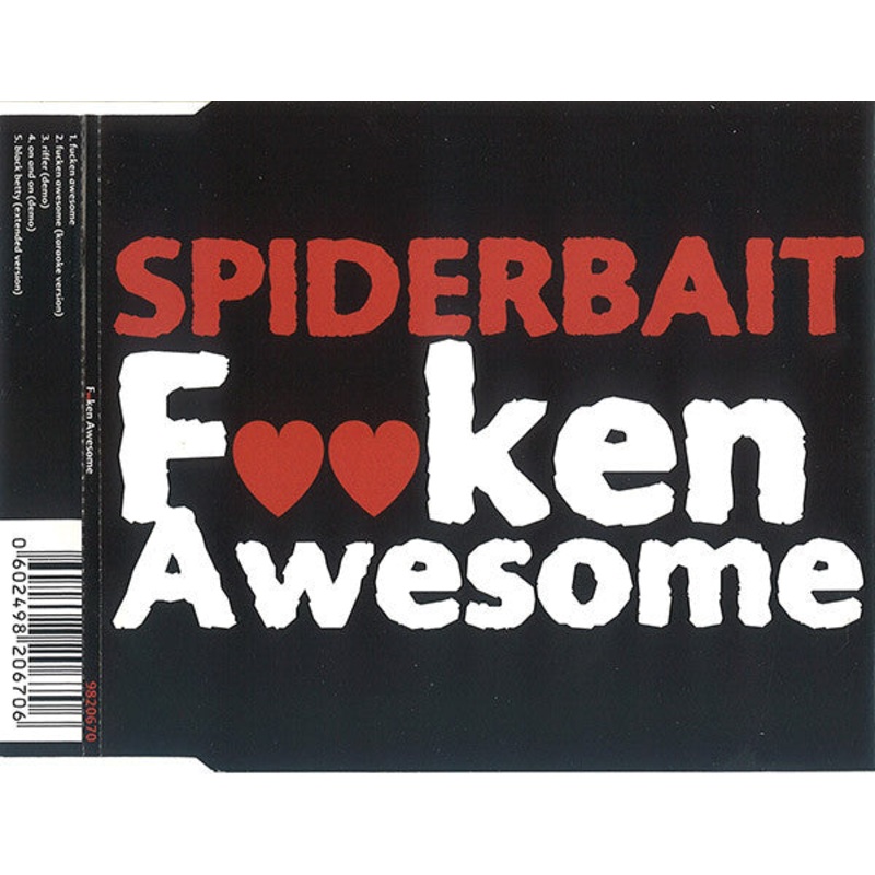 Spiderbait – Fucken Awesome (CD, Single) (Very Good Plus (VG+))
