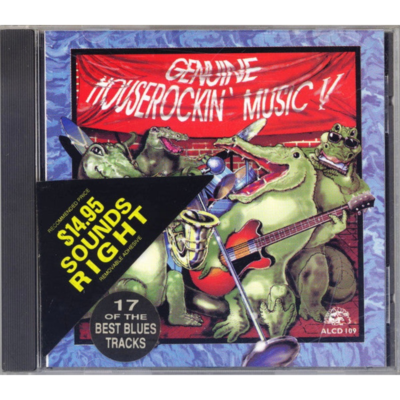 Various – Genuine Houserockin’ Music V (CD, Comp) (Very Good Plus (VG+))