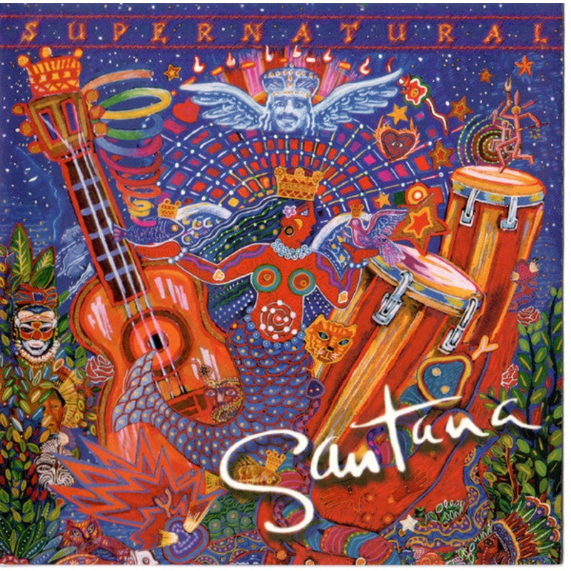 Santana – Supernatural (CD, Album) (Very Good (VG))