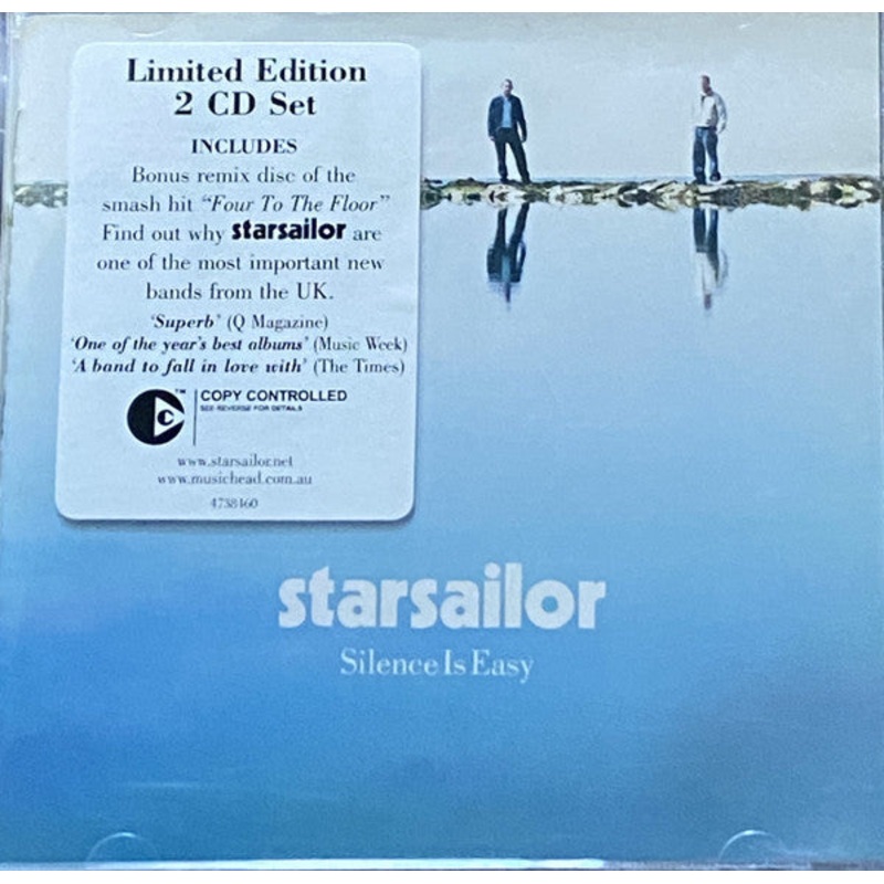 Starsailor – Silence Is Easy (2xCD, Album, Enh, Ltd) (Very Good (VG))
