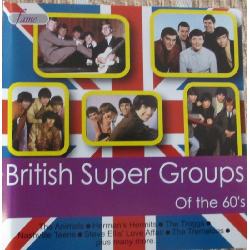 Various – British Super Groups Of The 60’s (CD, Comp) (Mint (M))