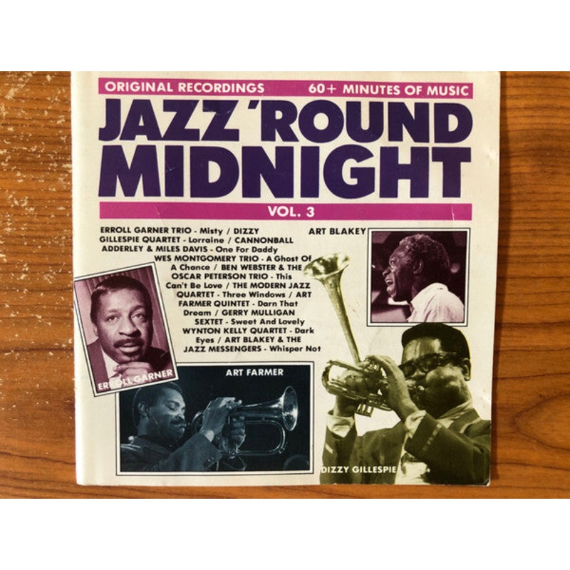 Various – Jazz ‘Round Midnight Vol. 3 (CD, Smplr) (Very Good Plus (VG+))