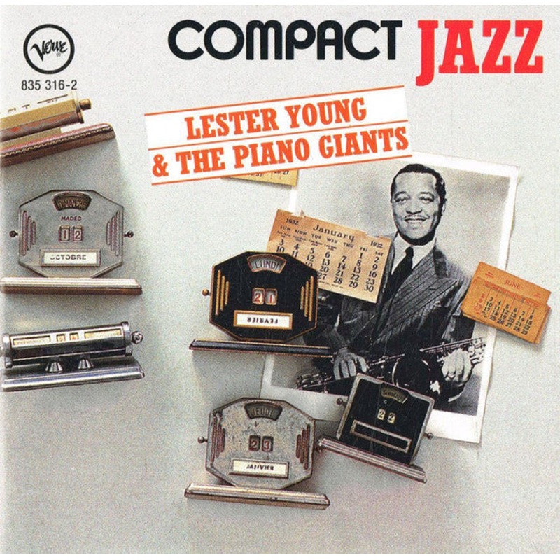 Lester Young – Lester Young & The Piano Giants (CD, Comp) (Very Good Plus (VG+))