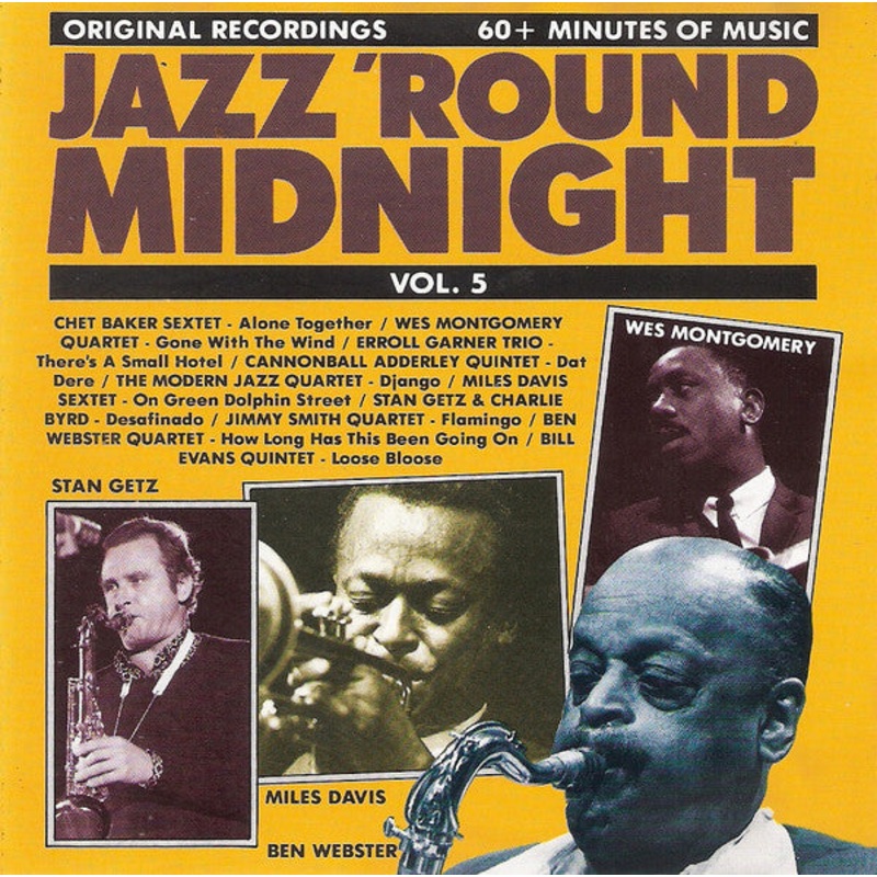 Various – Jazz ‘Round Midnight Vol. 5 (CD, Comp) (Very Good Plus (VG+))