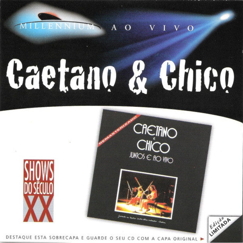 Caetano* & Chico* – Juntos E Ao Vivo (CD, Album, Ltd, RE, RM) (Very Good Plus (VG+))