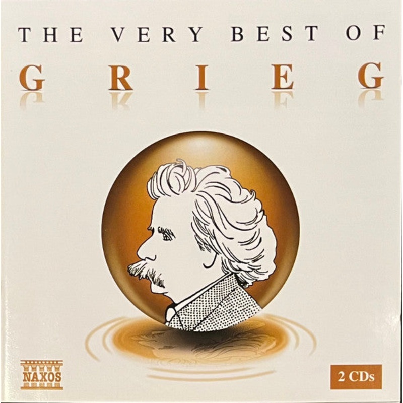 Edvard Grieg – The Very Best Of Grieg (2xCD, Comp) (Very Good (VG))
