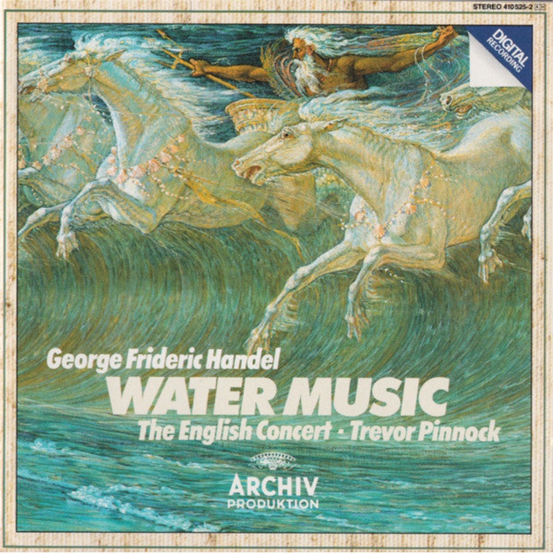 George Frideric Handel*, The English Concert  Trevor Pinnock – Water Music (CD) (Very Good Plus (VG+))