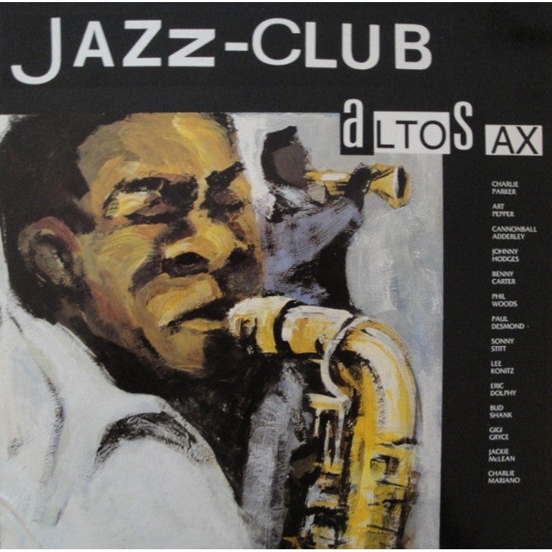 Various – Jazz-Club  Alto Sax (CD, Comp) (Very Good Plus (VG+))