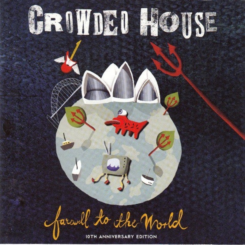 Crowded House – Farewell To The World (2xCD, Album, RM) (Very Good Plus (VG+))