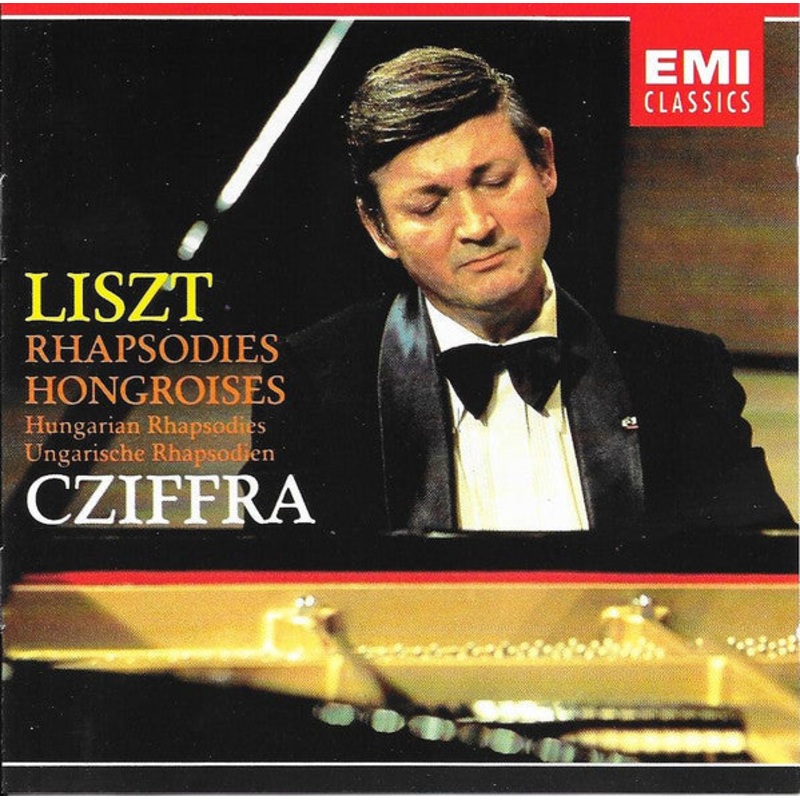 Franz Liszt, Gyorgy Cziffra – Rhapsodies Hongroises = Hungarian Rhapsodies = Ungarische Rhapsodien (2xCD, RE, RM) (Very Good Plus (VG+))