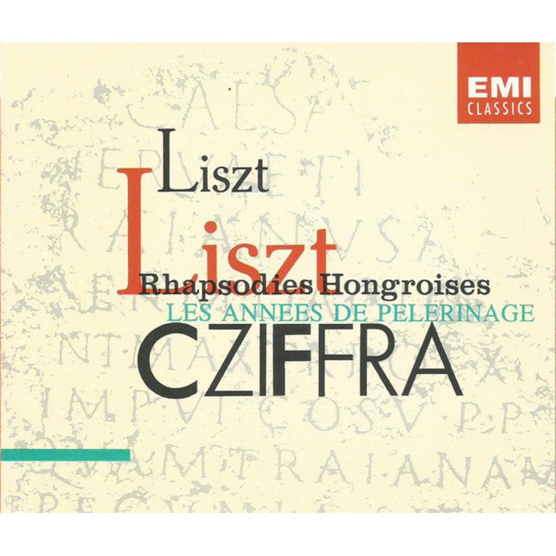 Franz Liszt, Gyorgy Cziffra – Rhapsodies Hongroises – Les Annes de Plerinage (4xCD, RM) (Very Good Plus (VG+))
