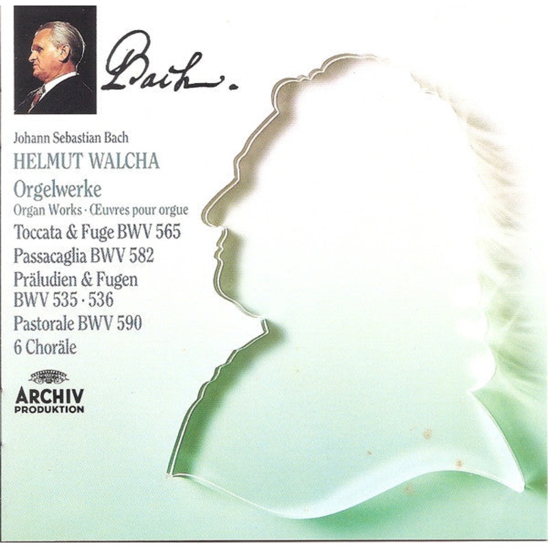 Johann Sebastian Bach – Helmut Walcha – Orgelwerke (CD, Comp) (Very Good Plus (VG+))