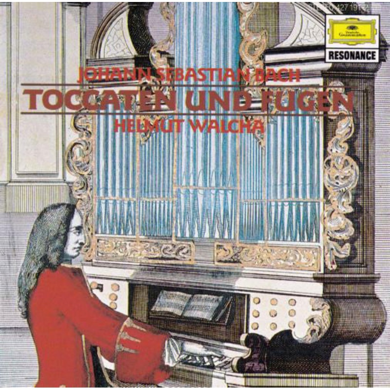 Johann Sebastian Bach / Helmut Walcha – Toccaten Und Fugen (CD) (Very Good Plus (VG+))