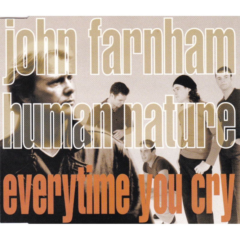 John Farnham, Human Nature – Every Time You Cry (CD, Single) (Very Good (VG))