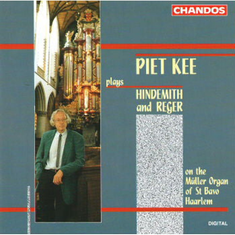 Piet Kee – Plays Hindemith And Reger On The Mller Organ Of St Bavo Haarlem (CD) (Very Good Plus (VG+))