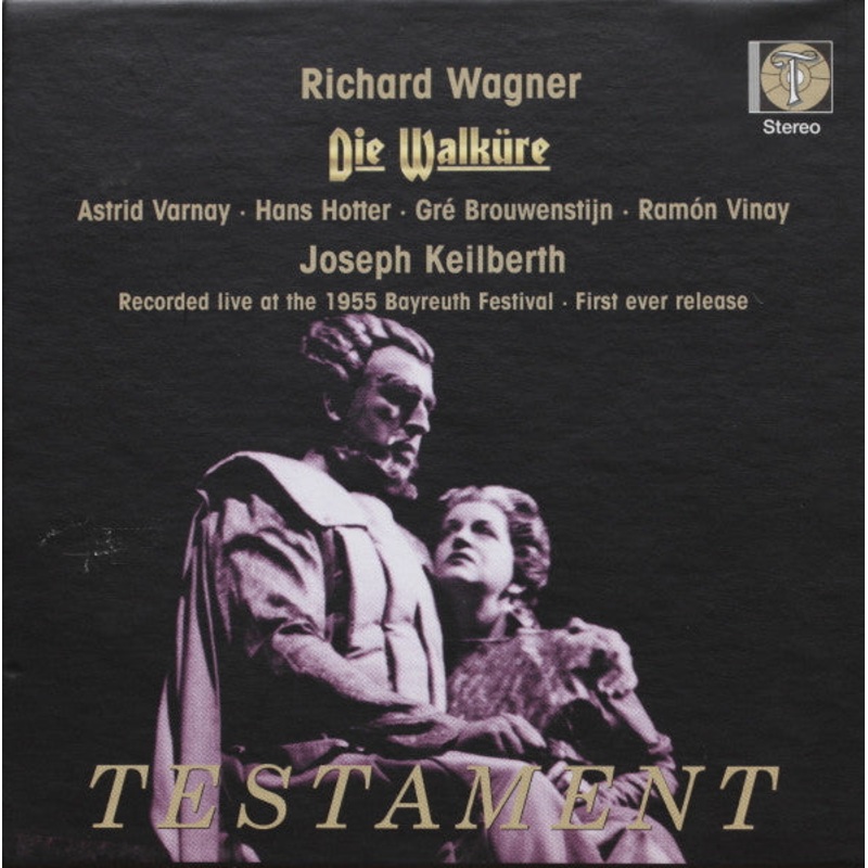 Richard Wagner, Joseph Keilberth, Astrid Varnay, Hans Hotter, Gr Brouwenstijn, Ramn Vinay – Die Walkre, Recorded Live At The 1955 Bayreuth Festival – First Ever Release (4xCD, RM) (Very Good Plus (VG+))
