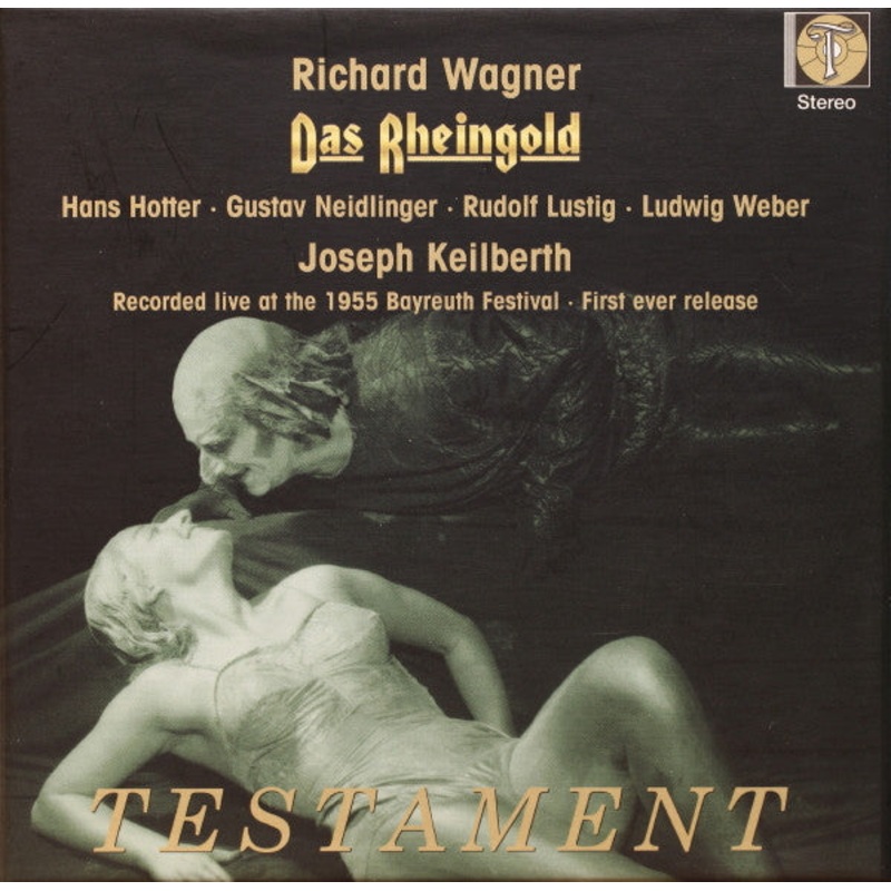 Richard Wagner / Joseph Keilberth, Hans Hotter, Gustav Neidlinger, Rudolf Lustig, Ludwig Weber – Das Rheingold . Recorded Live At The 1955 Bayreuth Festival – First Ever Release (2xCD, RM) (Mint (M))