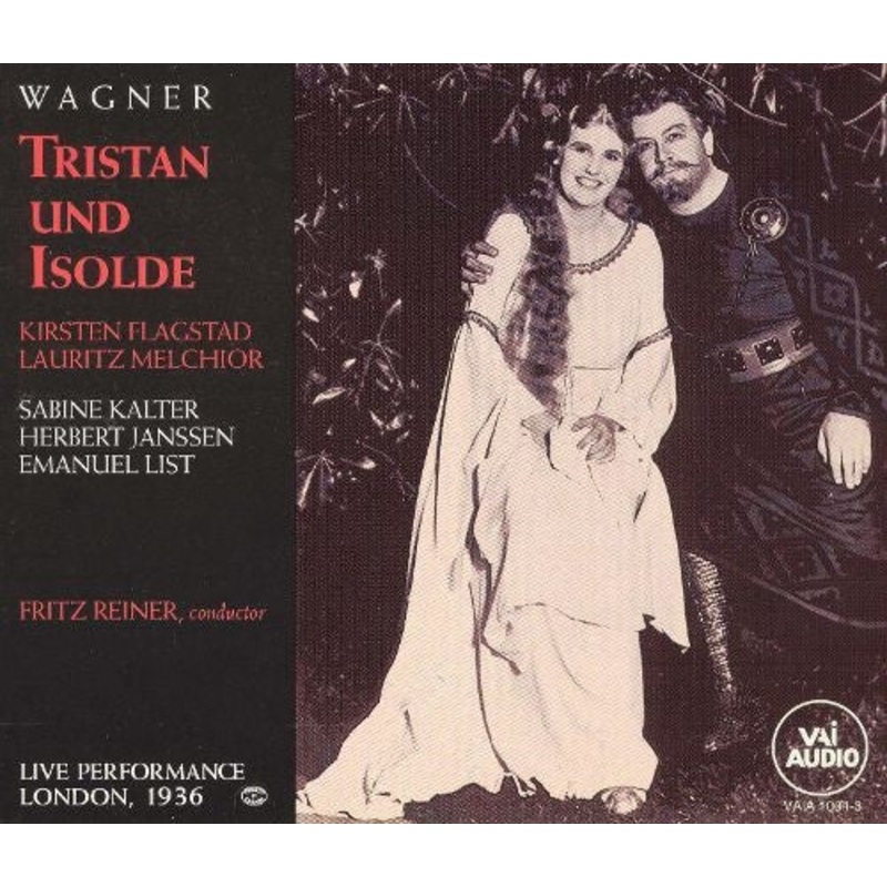 Wagner*, Kirsten Flagstad, Lauritz Melchior, Chorus Of The Royal Opera House, Covent Garden, London Philharmonic Orchestra, Fritz Reiner – Tristan Und Isolde (3xCD, RE) (Very Good Plus (VG+))