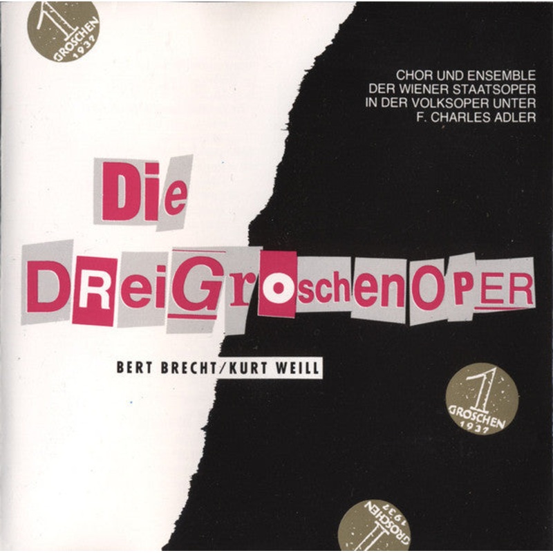 Brecht* / Weill* – Die Dreigroschenoper (CD, Mono) (Very Good Plus (VG+))