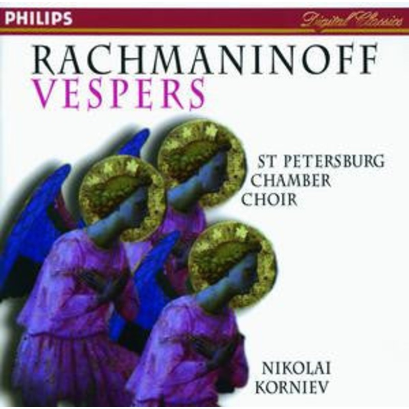 Rachmaninoff*, Olga Borodina  Vladimir Mostowoy*  St Petersburg Chamber Choir  Nikolai Korniev – Vespers (CD) (Very Good Plus (VG+))