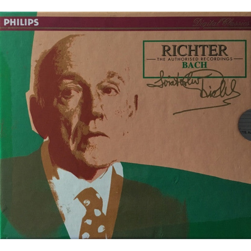 Bach*, Richter* – The Authorised Recordings (Bach) (3xCD, Comp) (Very Good Plus (VG+))