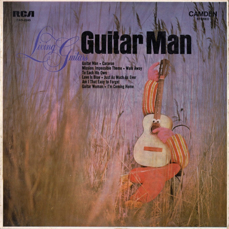 Living Guitars – Guitar Man (LP, Album) (Very Good Plus (VG+))